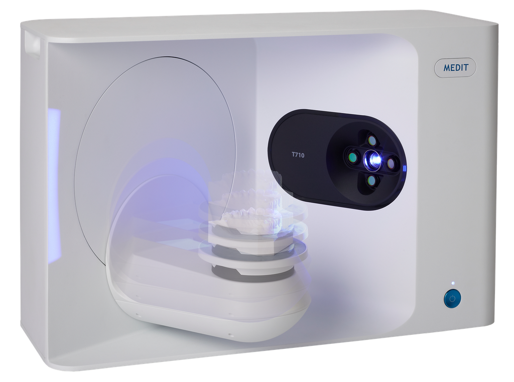 Scanner digital Laboratorio T710 Medit Biotech Chile